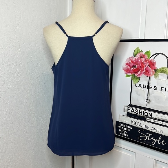 Lilly Pulitzer Dusk Navy Racerback Tank Size XS - Picture 5 of 8